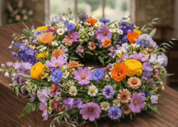 Een passend bloemstuk voor een waardig afscheid